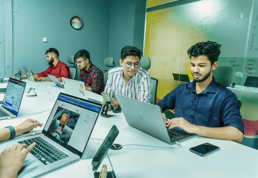 team coding session